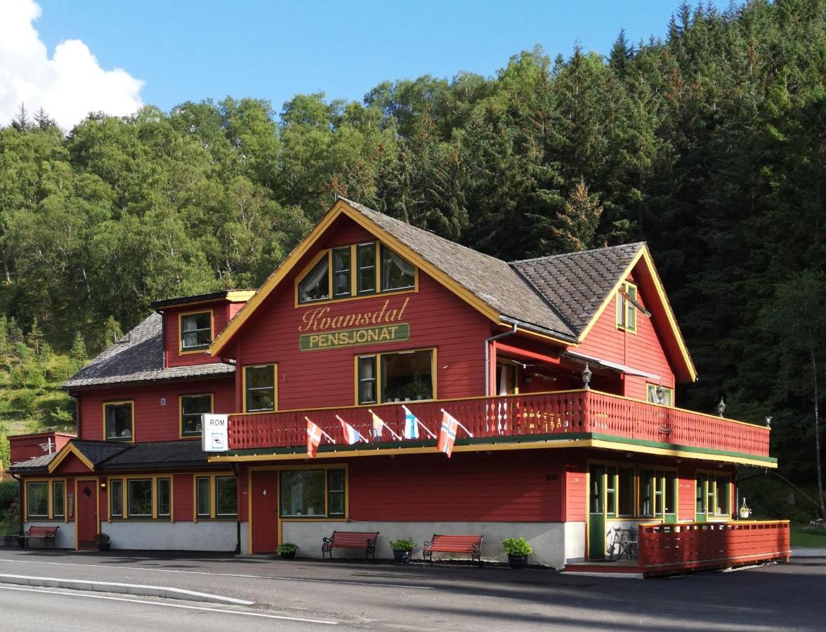 Kvamsdal Pensjonat 2 Eidfjord Exterior photo